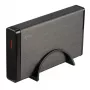 i-tec MYSAFE Advanced 3.5 pulgadas USB 3.0, carcasa para HDD, 3.5 pulgadas, Serial ATA, Serial ATA II, Serial ATA III, 5 Gbit/s, conexión USB, negro, metálico