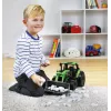 Lena Worxx 04613 Deutz-Fahr Agrotron tractor de juguete con cargador frontal, 1:15, 45 cm