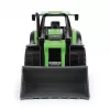 Lena Worxx 04613 Deutz-Fahr Agrotron tractor de juguete con cargador frontal, 1:15, 45 cm