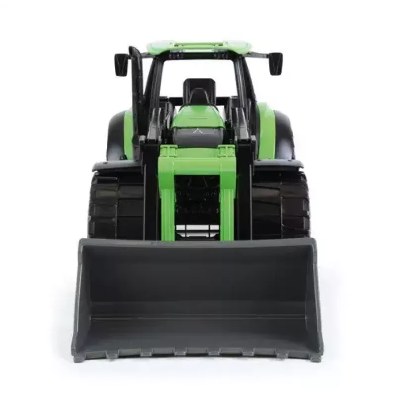Lena Worxx 04613 Deutz-Fahr Agrotron tractor de juguete con cargador frontal, 1:15, 45 cm