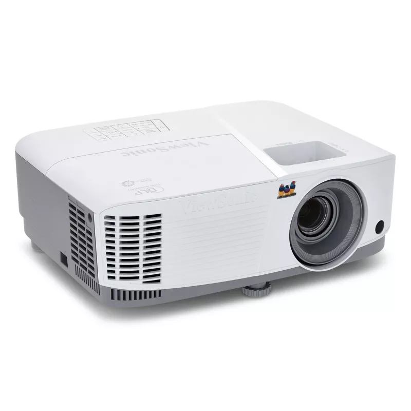 Viewsonic PA503S Proyector de datos Proyector de tiro estándar 3600 lúmenes ANSI DLP SVGA (800x600) Gris, Blanco