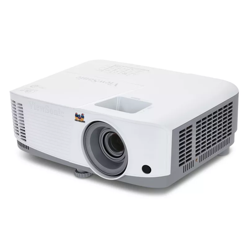Viewsonic PA503S Proyector de datos Proyector de tiro estándar 3600 lúmenes ANSI DLP SVGA (800x600) Gris, Blanco