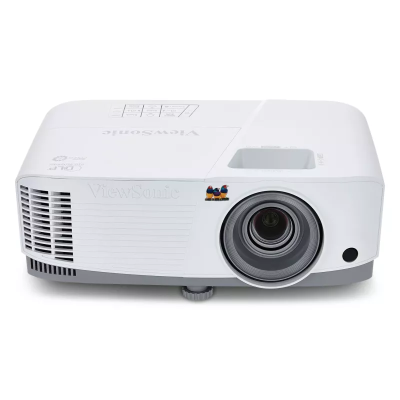 Viewsonic PA503S Proyector de datos Proyector de tiro estándar 3600 lúmenes ANSI DLP SVGA (800x600) Gris, Blanco