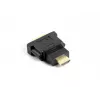 LANBERG Cable cambiador de género HDMI (conector macho) a DVI-D (conector hembra, 24+5) negro, 1920x1080@60Hz, carcasa ABS