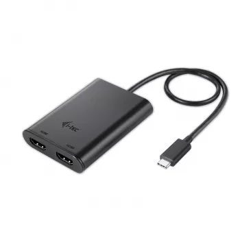 i-tec Adaptador de vídeo USB-C 3.1 Dual 4K HDMI, 3.2 Gen 1 (3.1 Gen 1), USB Type-C, salida HDMI, 3840 x 2160 píxeles