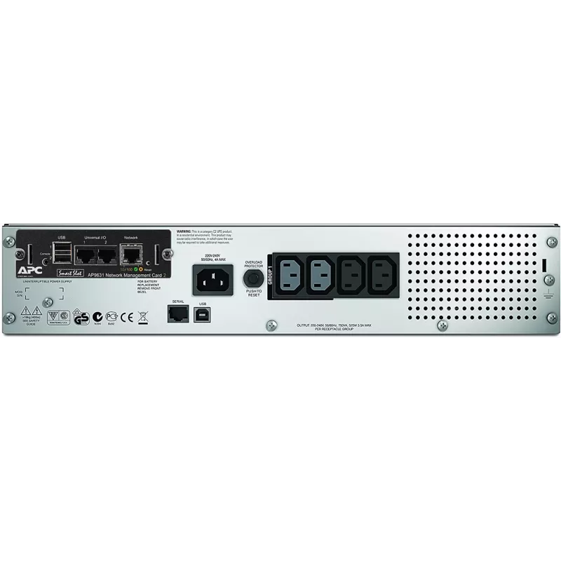 APC Smart-UPS SMT750RMI2UNC - 4x C13, USB, montaje en rack, NMC, 750VA