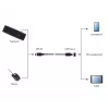 Cable USB Gembird A-OTG-CMAF3-01, USB‑C a USB‑A, 0,2 m, negro