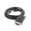 GEMBIRD Cable adaptador HDMI a VGA y audio, conector único, 3 m, negro