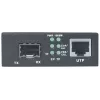 Intellinet Convertidor de medios Gigabit Ethernet a SFP, 10/100/1000Base-Tx a ranura SFP, vacío