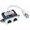 Intellinet Distribuidor modular de 2 puertos, Cat5e, FTP, permite compartir un cable de red Cat5e entre dos puertos RJ45