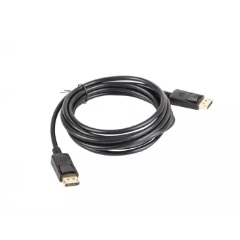 LANBERG Cable DisplayPort 3 m negro