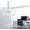 Soporte de techo telescópico largo Techly para TV LED LCD de 37-70