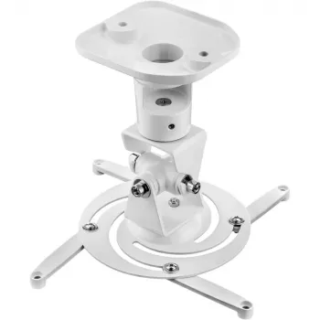 Soporte universal de techo para proyector Techly blanco ICA-PM 100WH