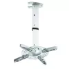 Extensión de soporte de techo para proyector Techly 30-37 cm plateado ICA-PM 102S