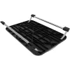 Techly ICA-FR 13 reposapiés ergonómico ajustable, ajuste de ángulo, antideslizante, 43 x 28 cm, negro