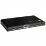 Splitter HDMI Techly 4 puertos 4K*2K IDATA HDMI-4K4, HDMI, 4x HDMI, 1x HDMI hembra, 4096 x 2160 píxeles, negro, 36 bit