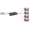 Techly IDATA HDMI-4K4 splitter HDMI 1x4, 4K x 2K (3840 x 2160), 3D, 36 bits, negro
