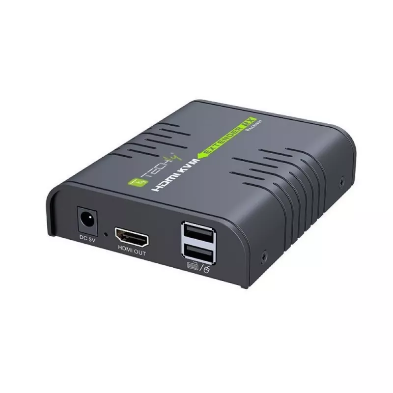 Extensor KVM Techly IDATA HDMI-KVM2 transmisor y receptor