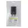 Cargador compacto Techly USB 1A enchufe europeo negro