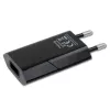 Cargador compacto Techly USB 1A enchufe europeo negro