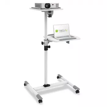 Carro universal Techly para portátil / proyector, blanco ICA-TB TPM-6