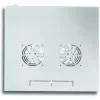 Armario rack de pared Techly 19 inch 6U prof. 320 gris montado I-CASE EL-1006G32