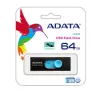 Memoria USB ADATA UV220 64 GB USB Type-A 2.0 negro, azul