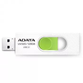 Memoria USB ADATA UV320 128 GB USB Type-A 3.2 Gen 1 (3.1 Gen 1) verde, blanco