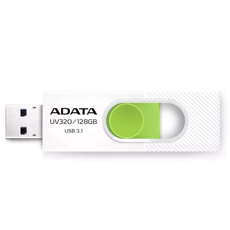 Memoria USB ADATA UV320 128 GB USB Type-A 3.2 Gen 1 (3.1 Gen 1) verde, blanco