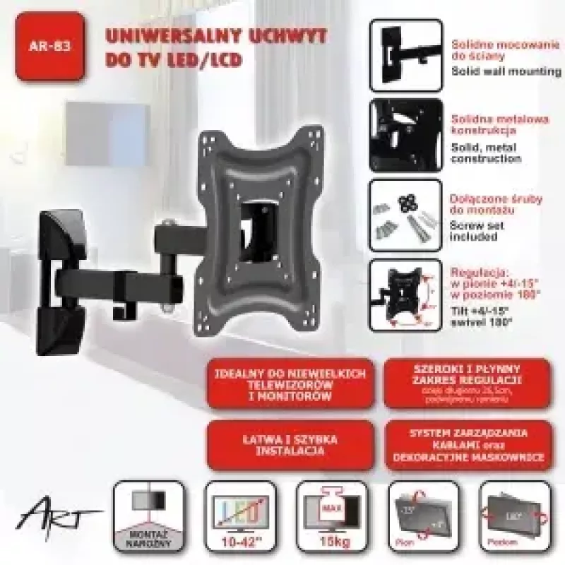 Soporte de pared ART RAMT AR-83