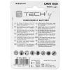 Blíster Techly 4 pilas High Power Mini Stilo AAA alcalinas LR03 1,5V IBT-KAL-LR03T