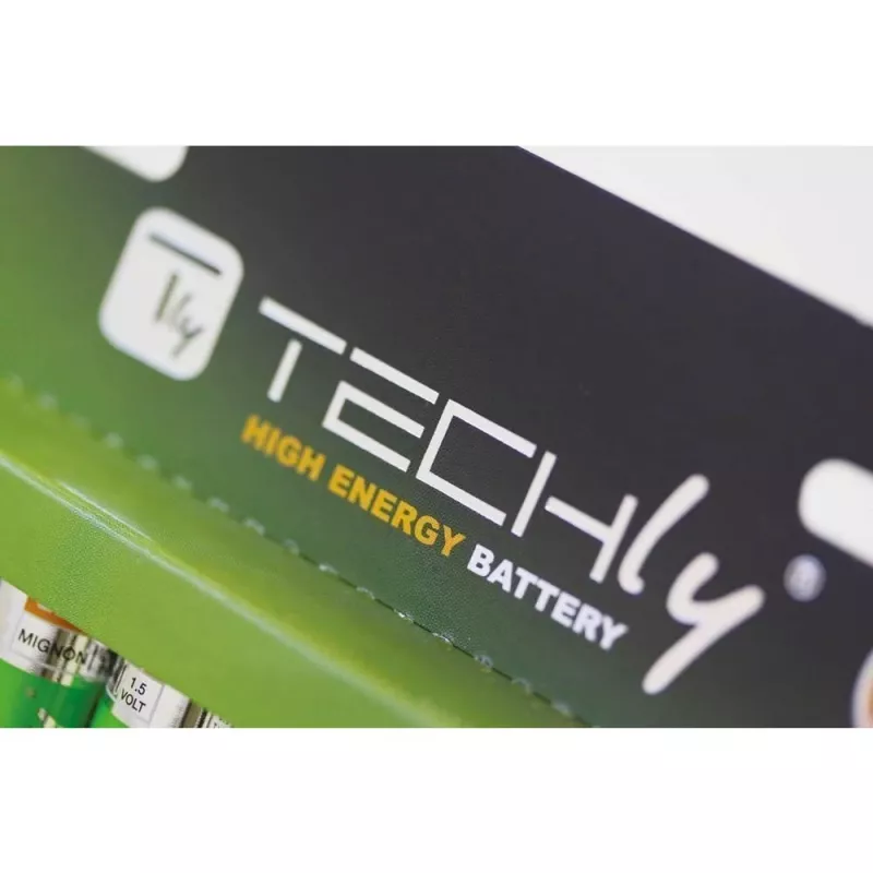 Multipack Techly 24 pilas High Power Mini Stilo AAA alcalinas LR03 1,5V IBT-KAL-LR03-B24T