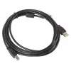 Cable USB LANBERG USB 2.0 USB B – 3 m negro