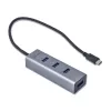 Hub USB-C i-tec Metal 4 puertos