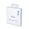 Hub USB-C i-tec Metal 4 puertos