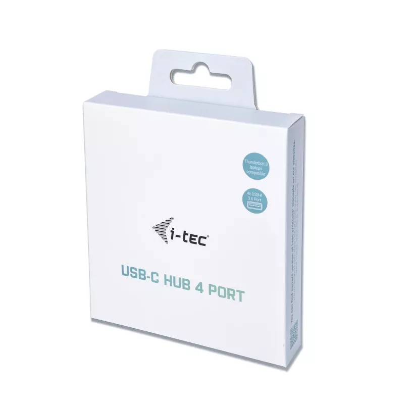 Hub USB-C i-tec Metal 4 puertos