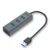 Hub USB i-tec Metal USB 3.0 HUB 4 puertos