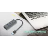 Hub USB i-tec Metal USB 3.0 HUB 4 puertos