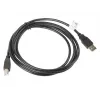 Cable USB 2.0 LANBERG CA-USBA-10CC-0018-BK — 1,8 m, USB A (conector macho) a USB B (conector macho), negro