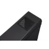 Caja de PC iBox Orcus X14 Midi Tower, ATX/Micro ATX/ITX, ventana lateral, 2 ventiladores de 120 mm con iluminación roja, 3 bahías de 3,5 pulgadas, 2 de 2,5 pulgadas, 1 de 5,25 pulgadas, USB 3.0, negra