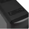 Caja de PC iBox Orcus X14 Midi Tower, ATX/Micro ATX/ITX, ventana lateral, 2 ventiladores de 120 mm con iluminación roja, 3 bahías de 3,5 pulgadas, 2 de 2,5 pulgadas, 1 de 5,25 pulgadas, USB 3.0, negra