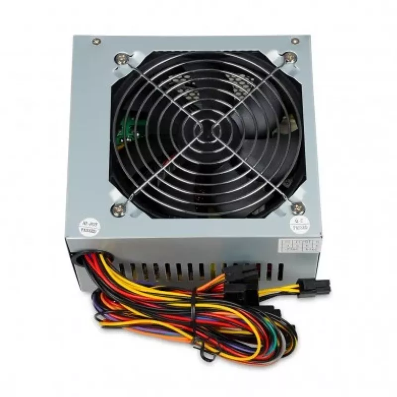 Fuente de alimentación ATX IBOX CUBE II 400 W — 20+4 pines, ventilador de 120 mm, plateada