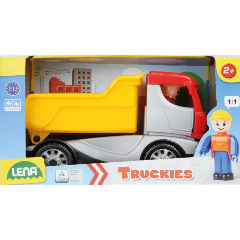 Camión volquete Lena 22 cm en caja