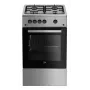 Cocina Beko FSG52020FX de pie de gas acero inoxidable