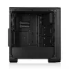 Caja de PC Modecom Oberon Pro Midi Tower, ATX/Micro ATX/ITX, ventana lateral, tarjeta gráfica de hasta 395 mm, 2x USB 3.0, negra