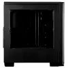 Caja de PC Modecom Oberon Pro Midi Tower, ATX/Micro ATX/ITX, ventana lateral, tarjeta gráfica de hasta 395 mm, 2x USB 3.0, negra