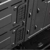 Caja de PC Modecom Oberon Pro Midi Tower, ATX/Micro ATX/ITX, ventana lateral, tarjeta gráfica de hasta 395 mm, 2x USB 3.0, negra