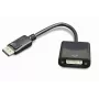 Cable adaptador GEMBIRD DisplayPort a DVI — Negro