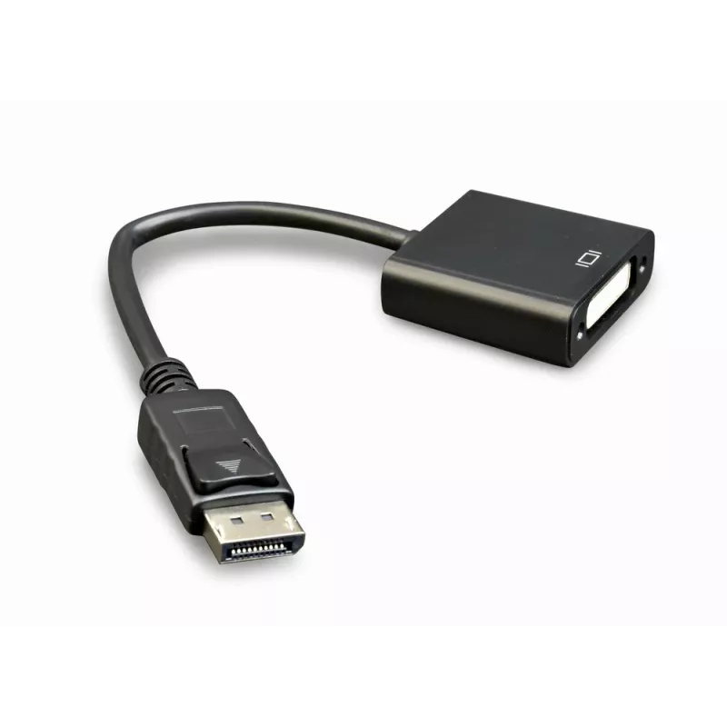 Cable adaptador GEMBIRD DisplayPort a DVI — Negro