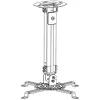 Extensión de soporte de techo para proyector Techly 545-900 mm plata ICA-PM 18M